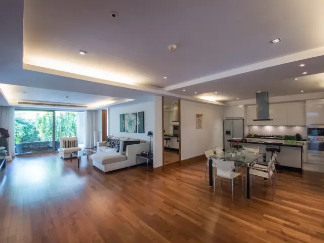 3-Bedroom Apartments, with pool view and near the sea in Pearl of Naithon project, on Naithon beach — Nai Thon