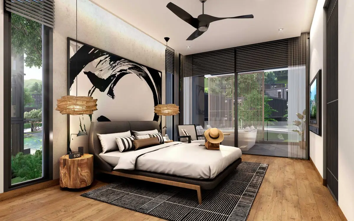 Studio Apartments, with lake view and near the sea, on Kamala Beach beach — Kamala · 5/8
