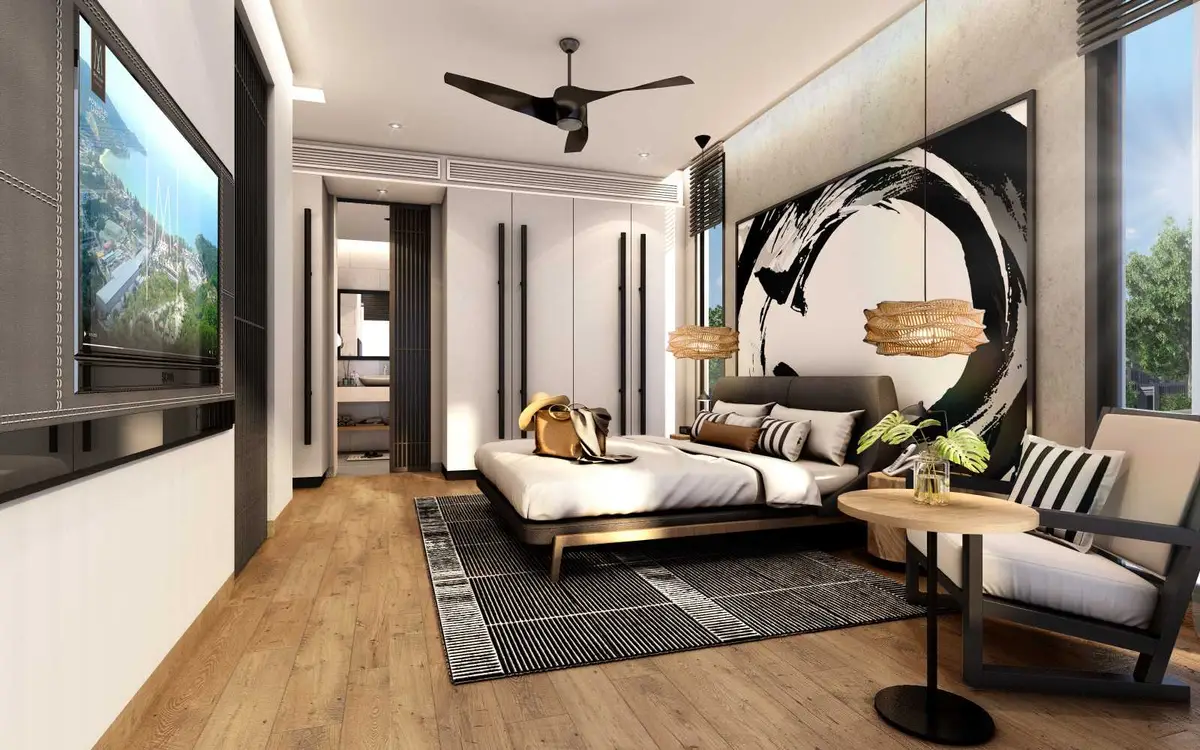1-Bedroom Apartments, with lake view and near the sea, on Kamala Beach beach — Kamala · 2/7