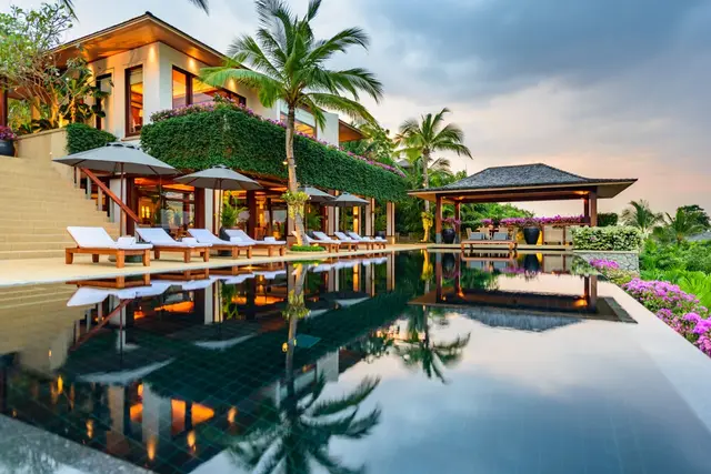 Gorgeous premium, large 5-Bedroom villa, with sea view in Andara project, on Kamala Beach beach — Kamala