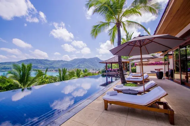 Amazing premium, large 6-Bedroom villa, with sea view in Andara project, on Kamala Beach beach — Kamala