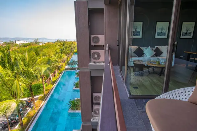 2-Bedroom Apartments, with pool view in Saturdays project, on Rawai beach — Rawai