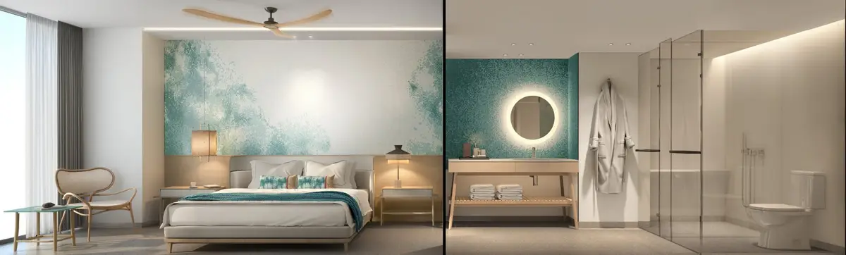Studio Apartment, ADM Platinum Bay — Kamala · 2/35