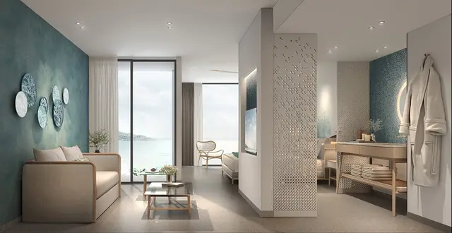 Studio Apartments, with garden view in ADM Platinum Bay project, on Kamala beach — Kamala