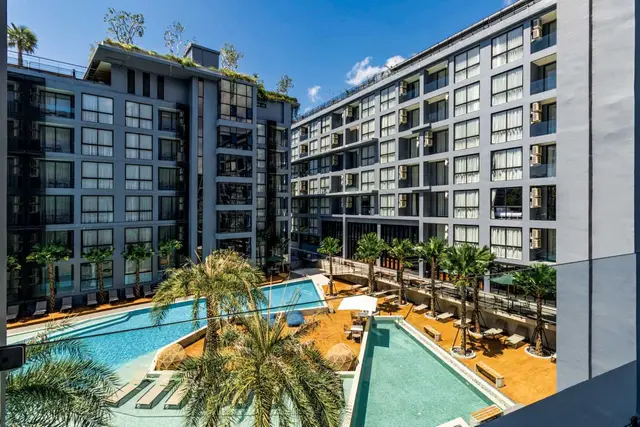 Incredible 2-Bedroom apartments, with pool view in City Gate project, on Kamala Beach beach — Kamala