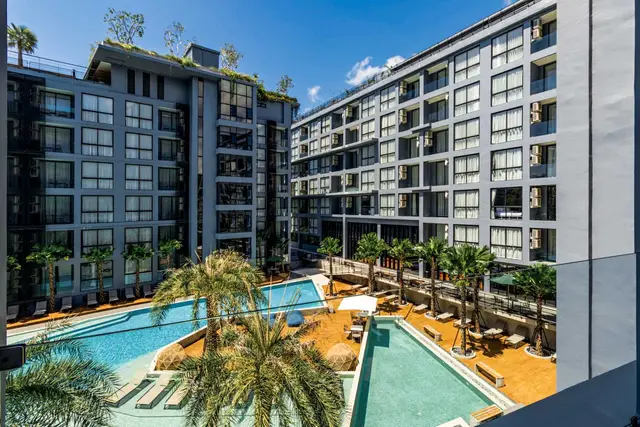 2-Bedroom Apartments, with pool view in City Gate project, on Kamala beach — Kamala