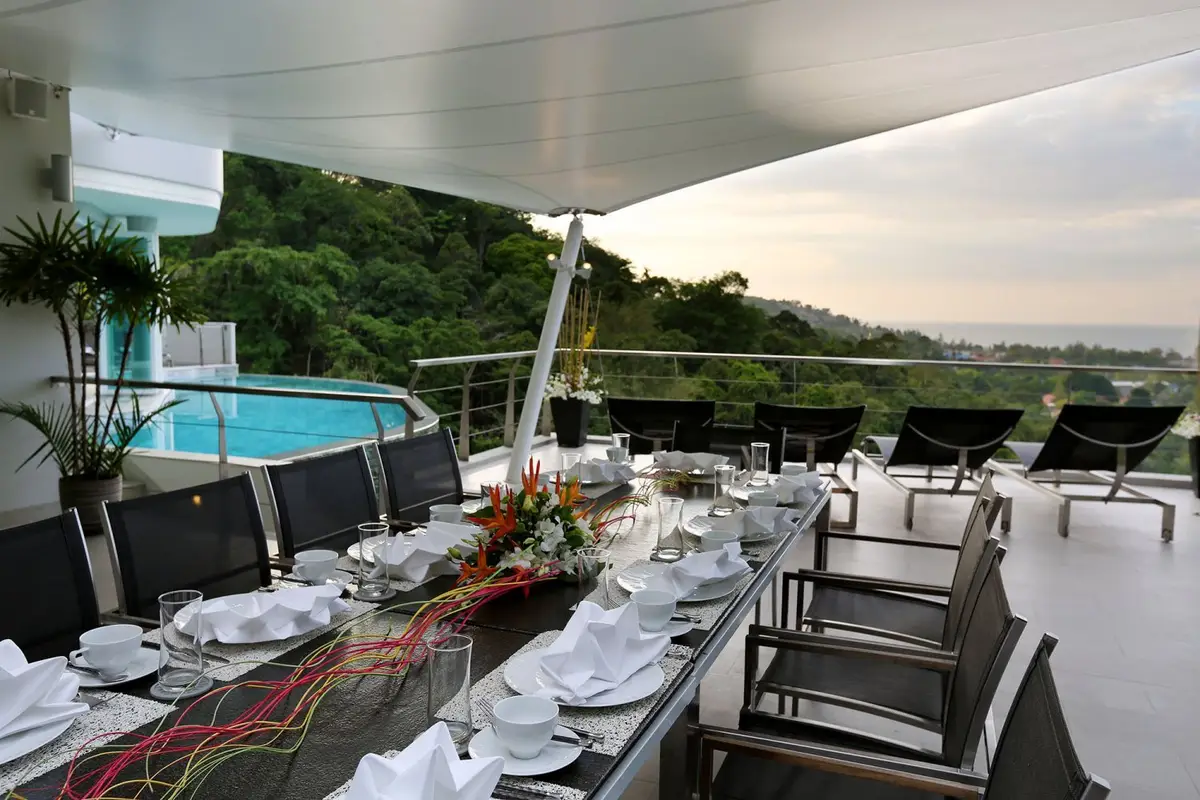 Spectacular 7-Bed Surin Clifftop Villa with Sea Views — Surin · 5/96