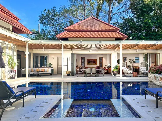 4-Bedroom Villa, with pool view in Sai Taan project, on Bangtao / Laguna beach Video — Bang Tao