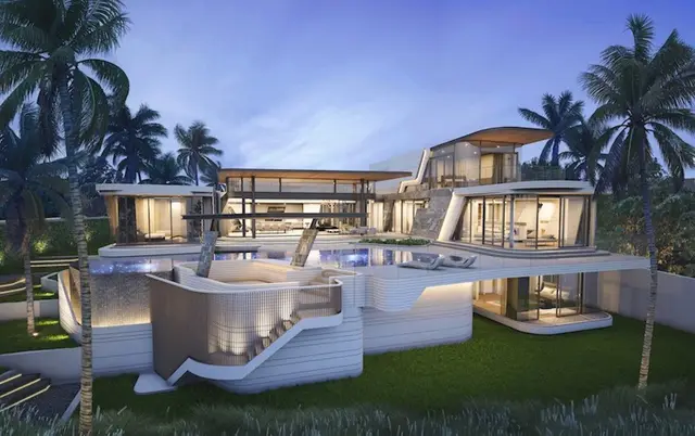 Luxury, large 5-Bedroom villa, with pool view, on Bangtao / Laguna beach — Layan