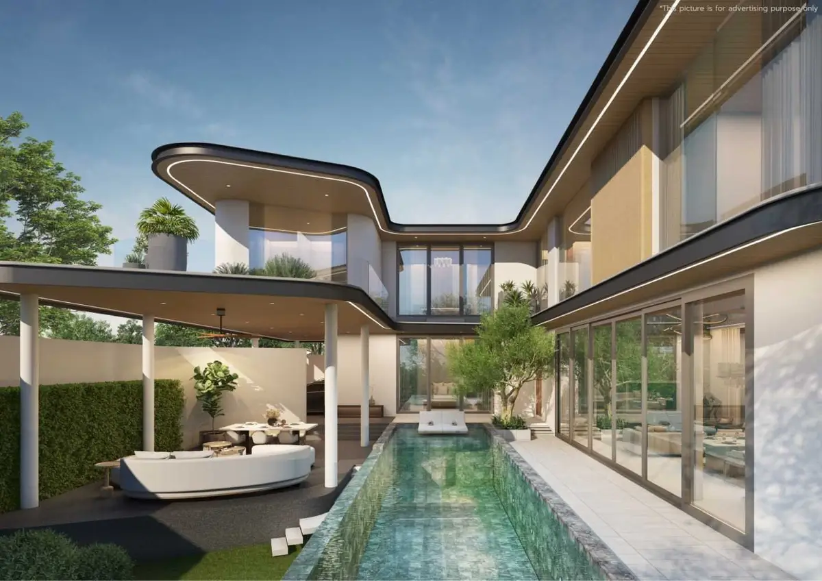 4-комнатная вилла Nature's Rest, Cherng Talay — бассейн — Cherng Talay · 1/8
