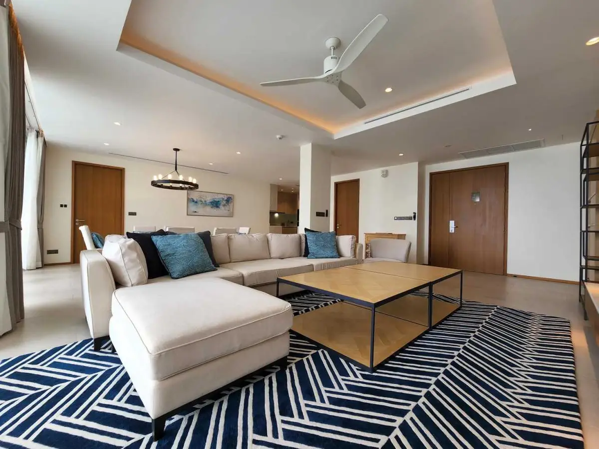3-Bed Sea View Apartment, Beachfront, Bang Tao — Rental — Bang Tao · 2/19