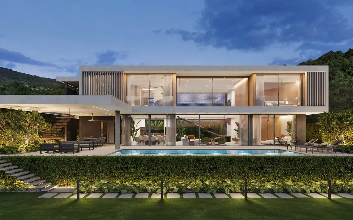 Spacious 5-Bed Canopy Hills Villa with Mountain Views — Ko Kaeo · 1/19