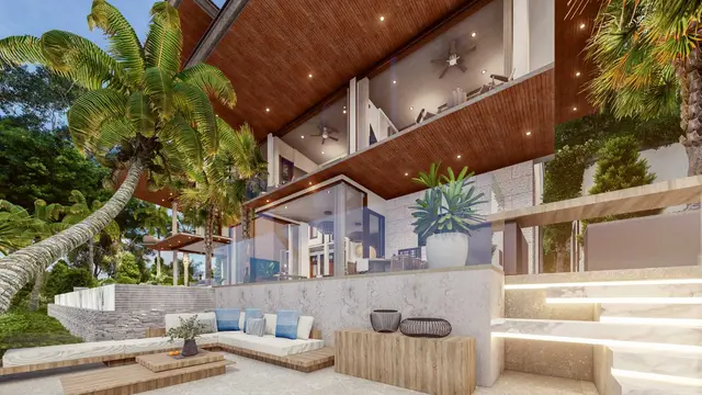 4-Bedroom Villa, with sea view, on Mai Khao beach — Mai Khao