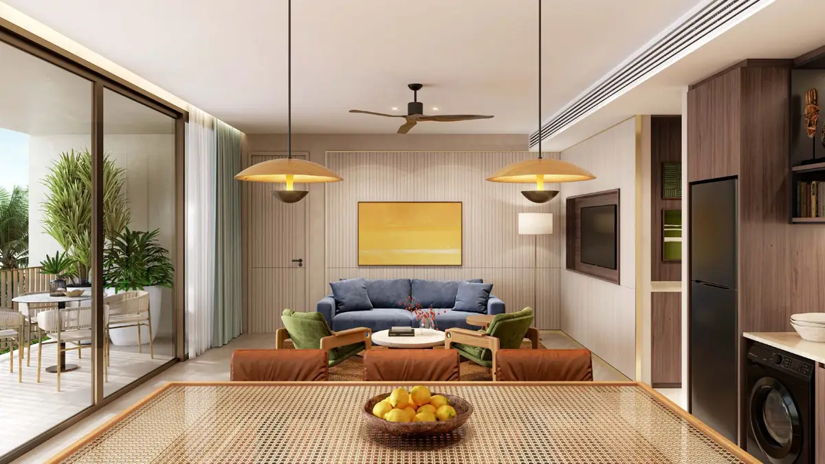 ห้องชุด 1 ห้องนอน Surfhouse ไลย่า — Layan · 2/7