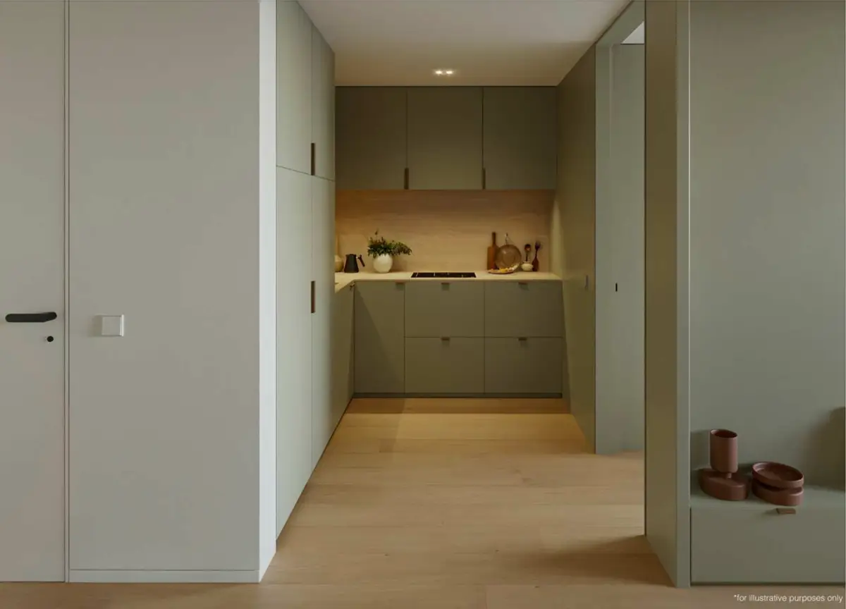 ห้องชุด 2 ห้องนอน The Momentum ไลย่า — Layan · 3/6