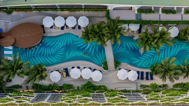 2-Bedroom Apartments, with mountain view in Layan Green Park project, on Layan Beach beach — Layan
