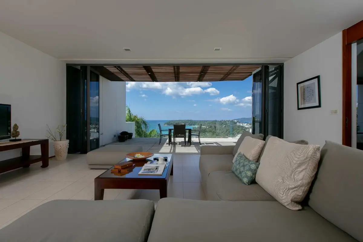 2-Bed Kata Rental, Views Across Gardens & Sea — Kata · 2/13