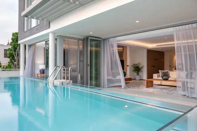 Chic 3-Bedroom apartments, with sea view and near the sea in Angsana Beachfront Residences project, on Bangtao / Laguna beach — Bang Tao