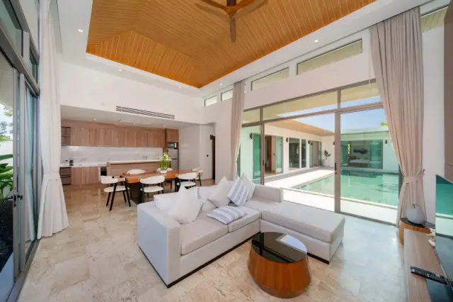 3-Bedroom Villa, with pool view in Shambhala Grand Villa project, on Bangtao / Laguna beach — Bang Tao