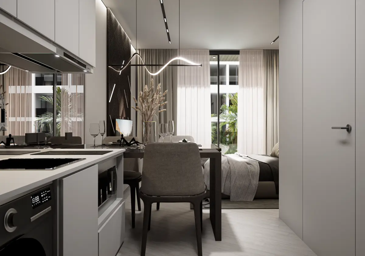 Studio Apartment, Sun Hills, Layan — Layan · 2/8
