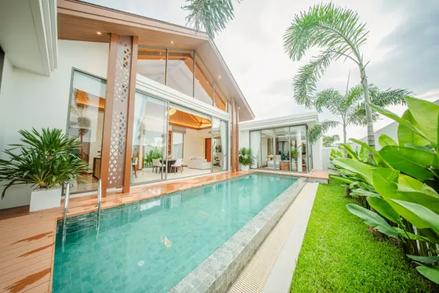 3-Bedroom Villa, with pool view in The Ozone Villas project, on Bangtao / Laguna beach — Bang Tao