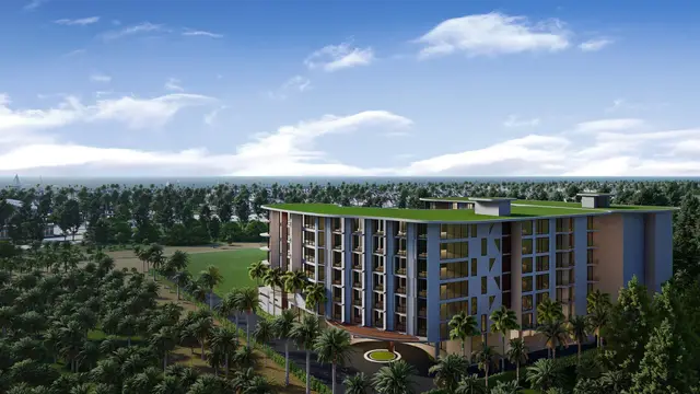 Chic studio apartments, with urban view, on Rawai beach — Chalong