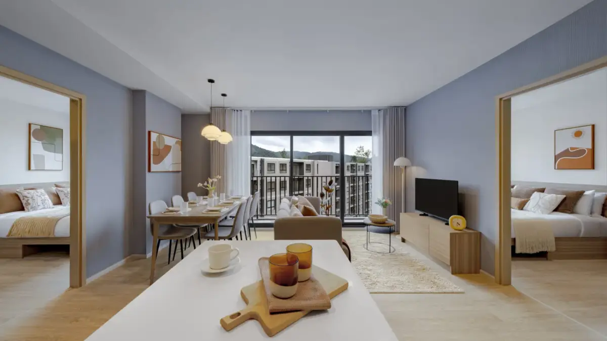 Practical 2-Bed Base Cherngtalay Apartment — Bang Tao · 1/19