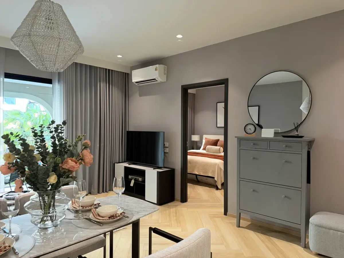 1-Bed Lower-Floor Title Bangtao, Pool & City Views — Bang Tao · 2/41