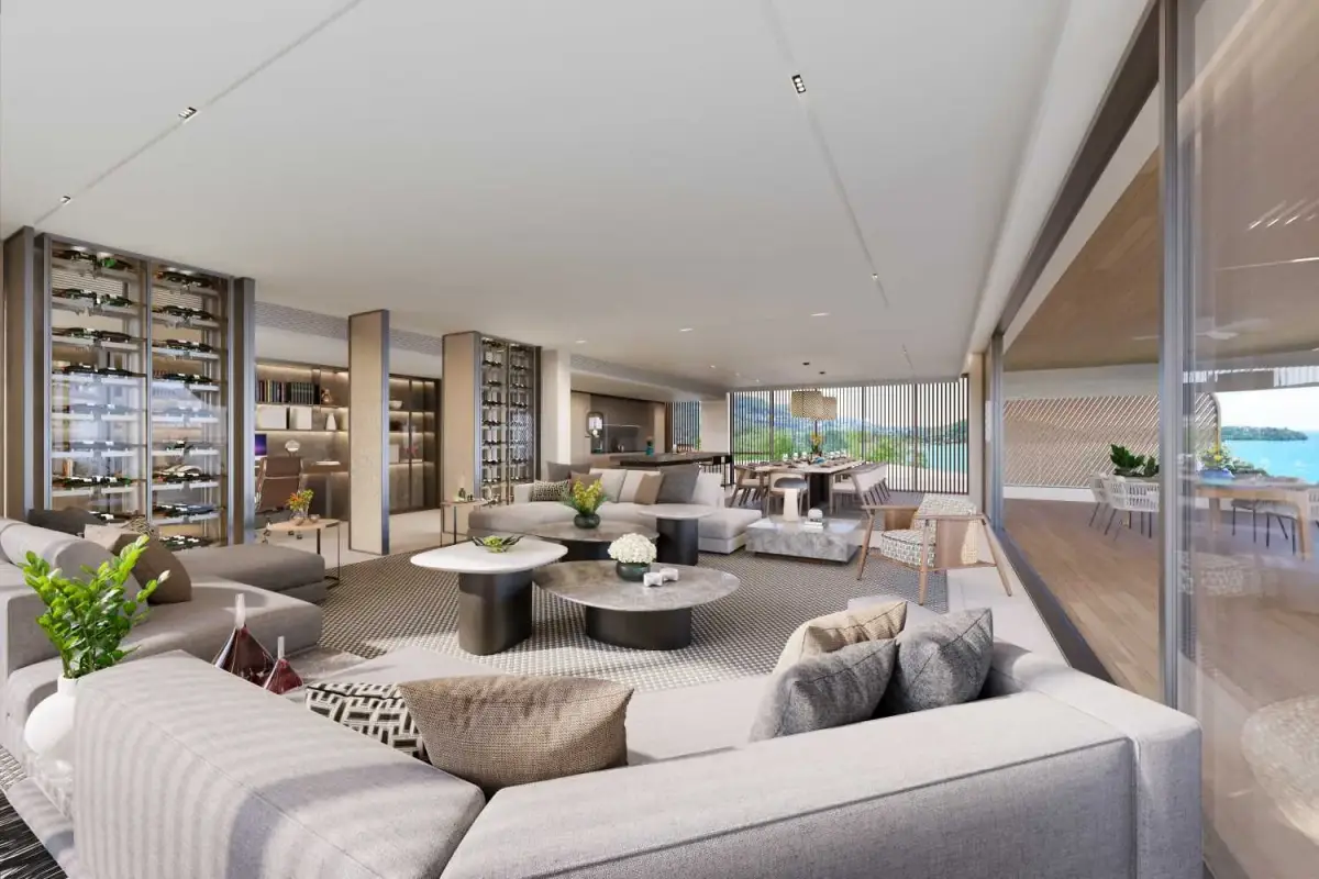4-Bed Sea-View Apartment in Banyan Tree Oceanus — Bang Tao · 4/11