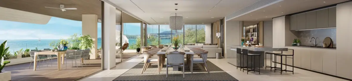 Penthouse 4-Bed Oceanfront, Banyan Tree Residence — Bang Tao · 3/12