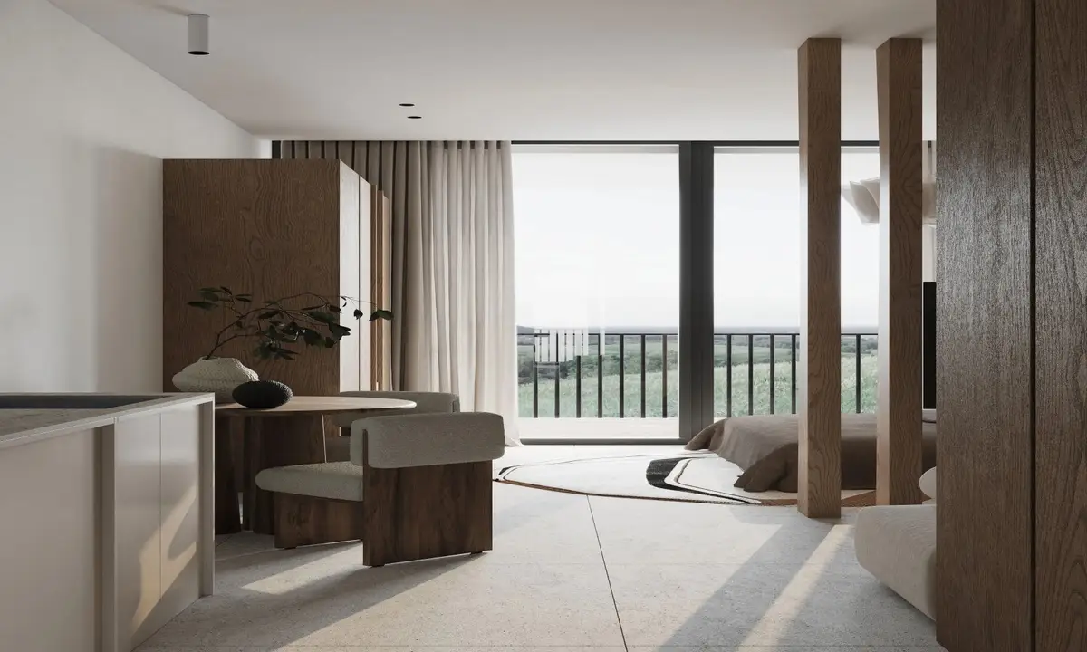 Studio Apartment, Bamboo Forest, Layan — Layan · 1/10
