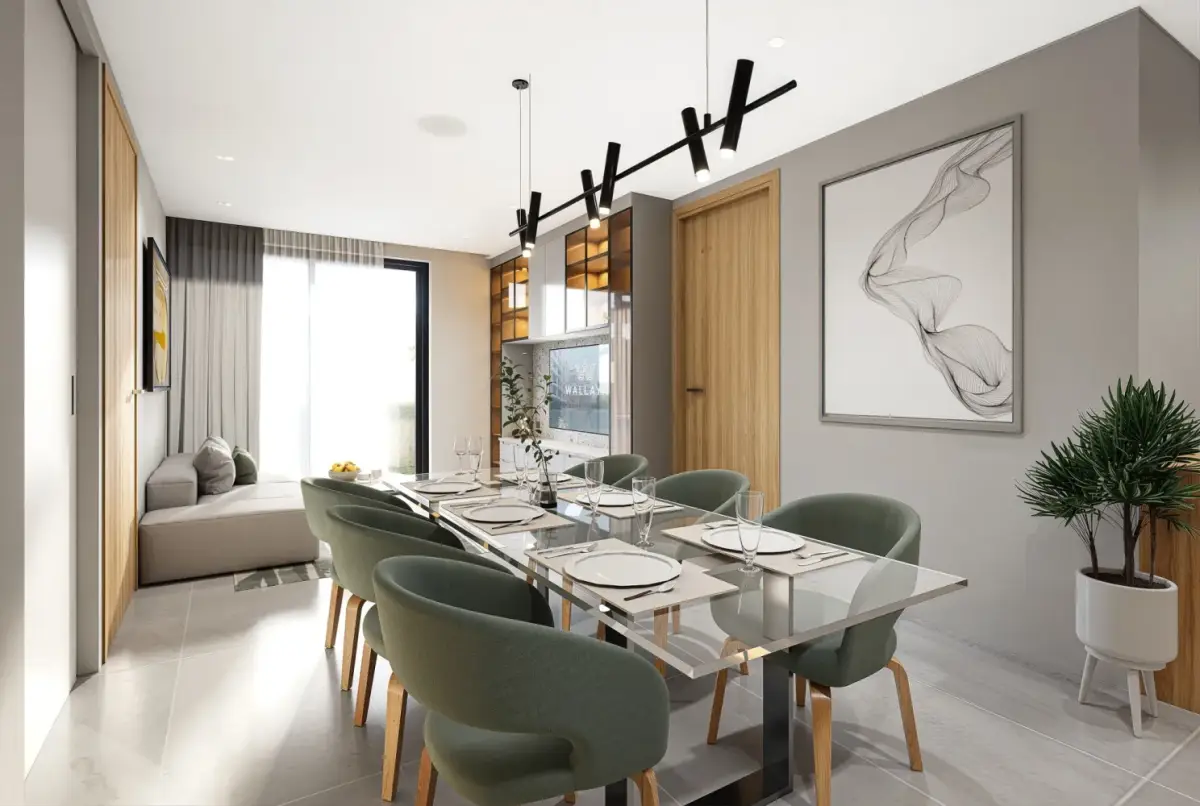 3-спальная квартира, Wallaya Residence Nai Harn — Nai Harn · 4/18