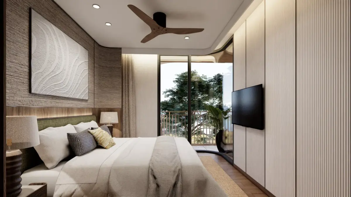 คอนโด 1 ห้องนอน Laguna Golf Residences Hibiscus ลายัน — Layan · 2/6