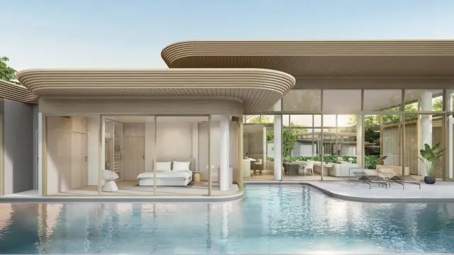 Large 3-Bedroom Villa, with pool view, on Bangtao / Laguna beach — Thalang