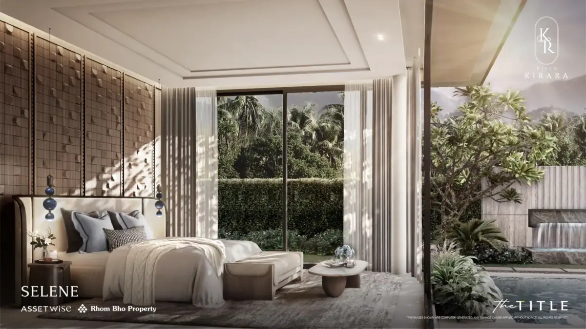 วิลล่า 3 ห้อง Villa Kirara—ที่ดินโปร่งกว่า ห้วงกว้างขวางกว่า — Cherng Talay · 3/4