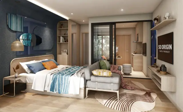 1-Bedroom Apartments, with pool view, on Kata beach — Kata