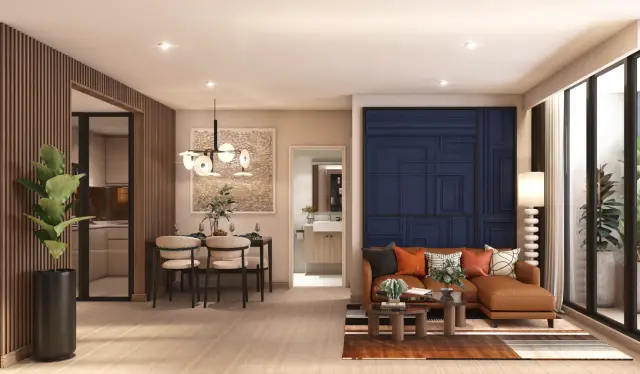 2-Bedroom Apartments, with pool view, on Kata beach — Kata