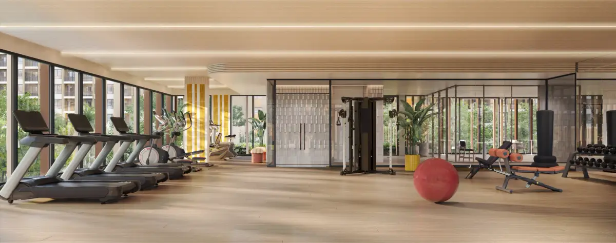 1-комнатная D Condo Cove, 7-й этаж, виды на горы и город — Phuket Town · 4/5