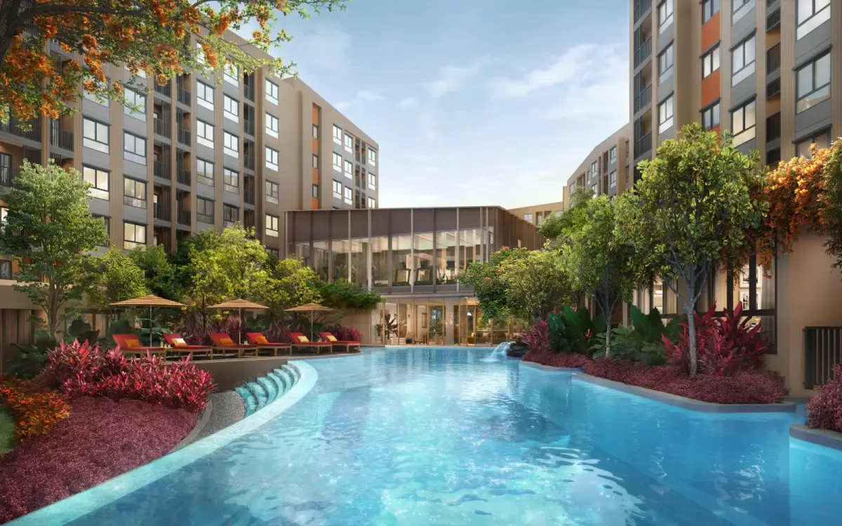 舒适的2卧D Condo Cove公寓,普吉镇 — Phuket Town · 1/5