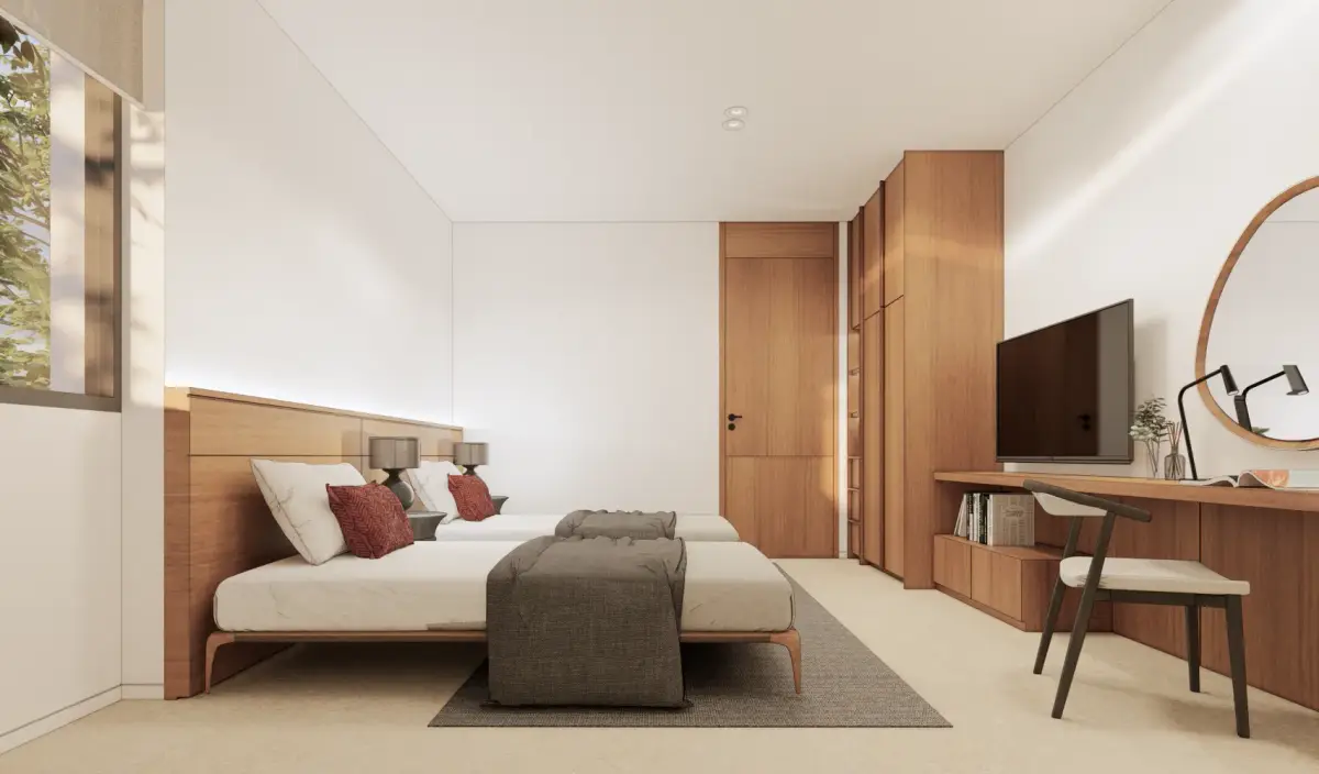 อพาร์ตเมนต์ 3 ห้องนอนพร้อมสระว่ายน้ำส่วนตัว ลายัน — Kiara Residences — Layan · 5/11