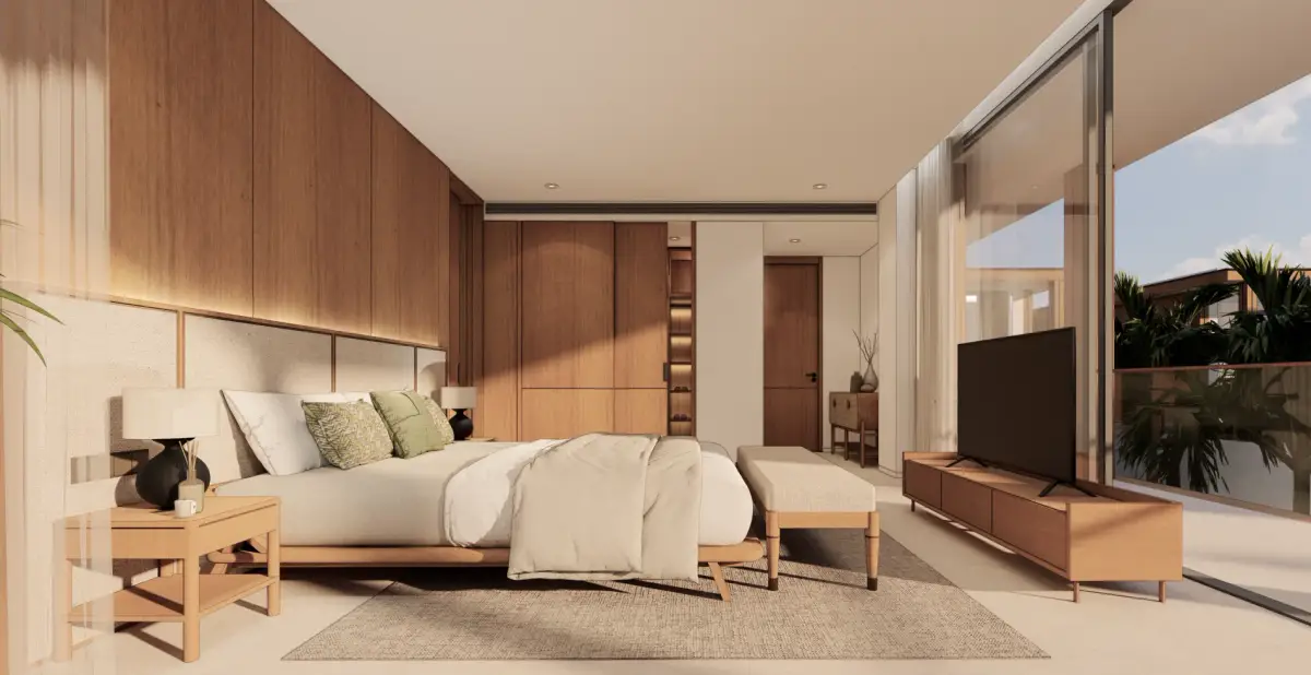 วิลล่า 3 ห้องนอนพร้อมที่ดิน 390 ตร.ม. ลายัน — Kiara Residences — Layan · 5/8