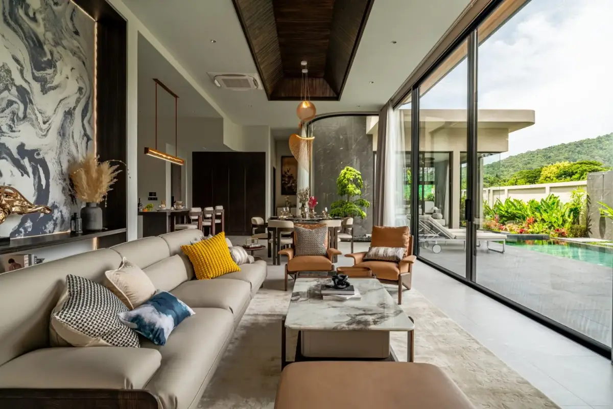 วิลล่า 3 ห้องนอน Vimannaya Residence สง่างามพร้อมสระว่ายน้ำส่วนตัว — Nai Harn · 4/39
