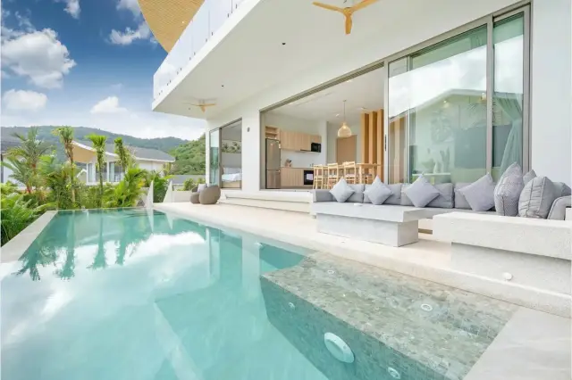 3-Bedroom Villa, with pool view in Himmapana Villas Phase project, on Kamala Beach beach — Kamala