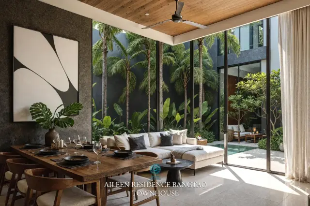 3-Bedroom Townhouse, with pool view, on Bangtao / Laguna beach — Cherng Talay