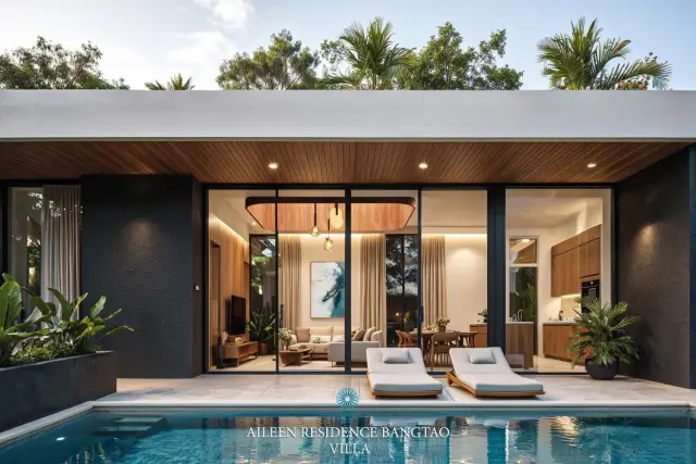 3-Bedroom Villa, with pool view, on Bangtao / Laguna beach — Cherng Talay