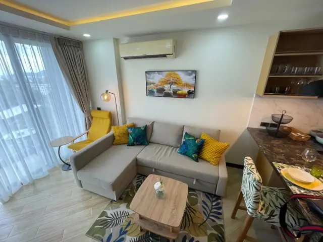 1-Bedroom Apartments, with sea view in Calypso Garden project, on Rawai beach — Nai Harn