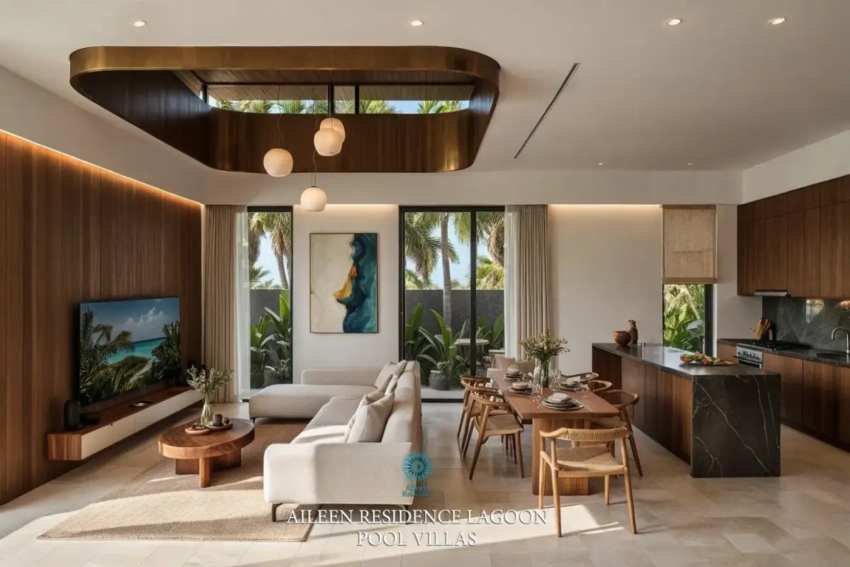 วิลล่า 3 ห้องนอน สระพูล Aileen Residence Lagoon — Layan · 4/16
