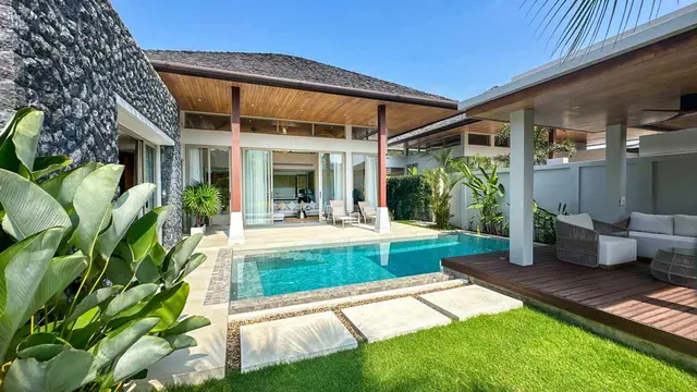 3-Bedroom Villa, with pool view in Botanica Lake Side Phase project, on Bangtao / Laguna beach Video — Layan