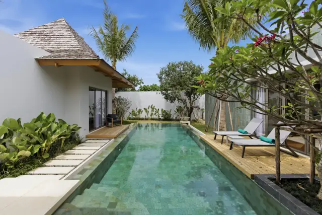 3-Bedroom Villa, with pool view in Anchan Flora project, on Bangtao / Laguna beach — Thalang