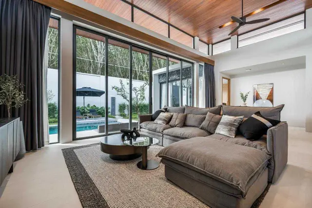 3-Bedroom Villa, with pool view in Botanica Modern Loft project, on Bangtao / Laguna beach — Cherng Talay